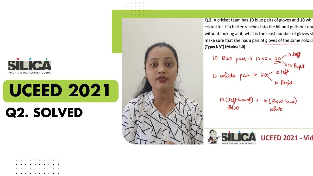 UCEED 2021 Paper Solutions - Question 2 | UCEED 2024 Preparation | Crack UCEED Exam