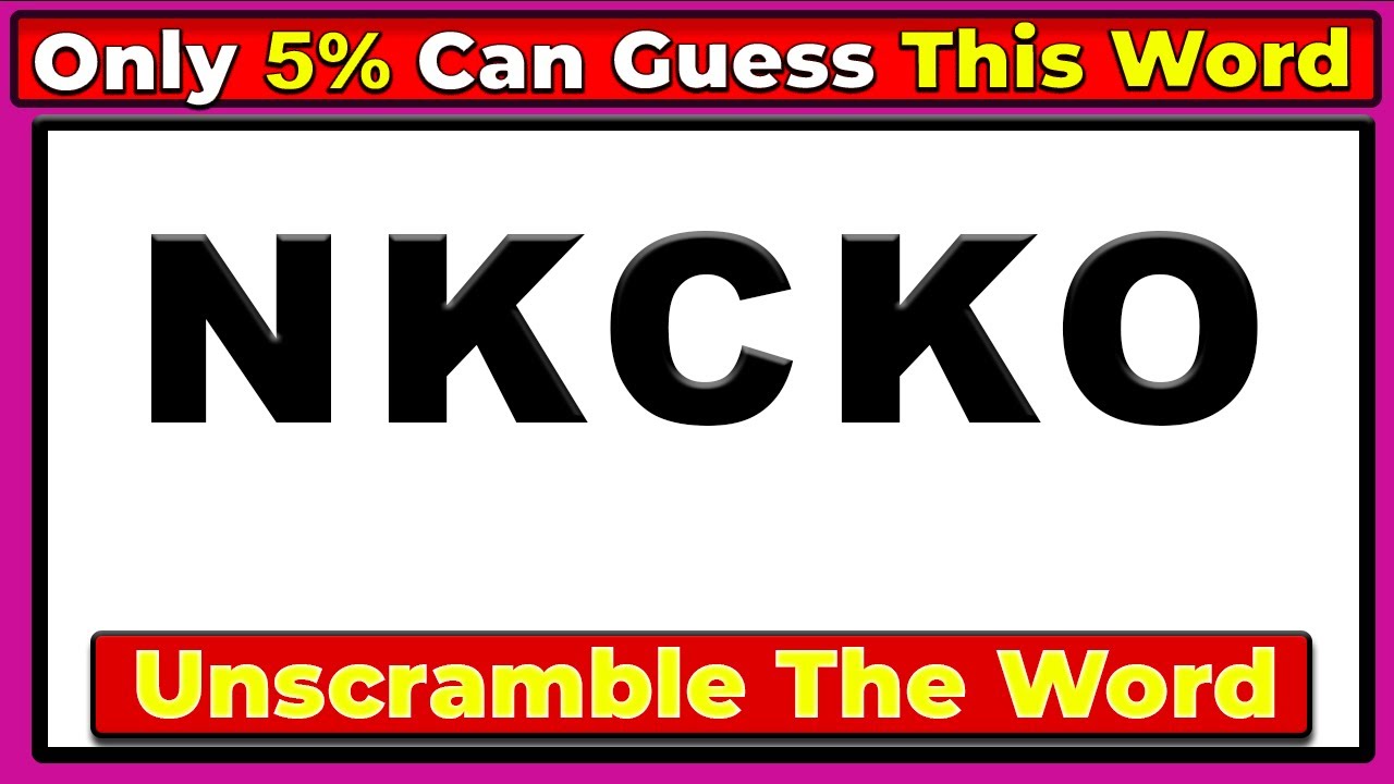 Guess The Correct Word |Unscramble the 5 Letter Word CHRISTMAS EDITION - Guess the Word Challenge 52
