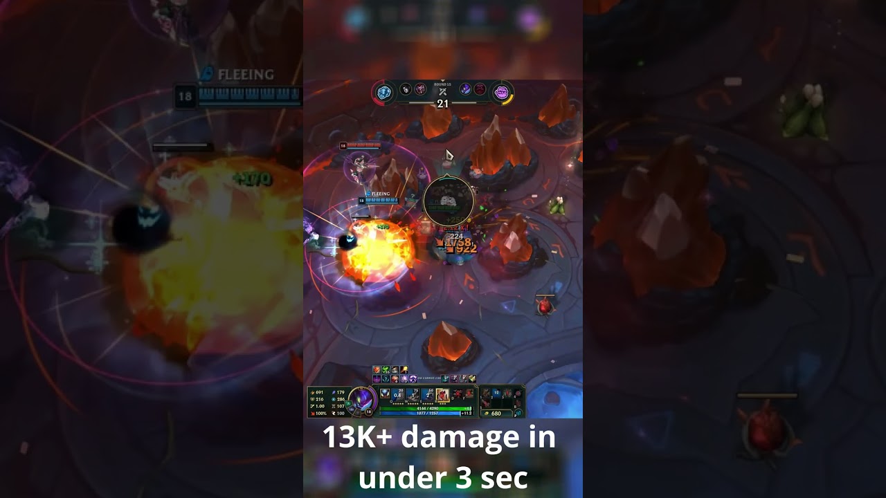 I killed a 13k+ HP god #khazix #oneshot #oneshotbuild #leagueoflegends #lolshorts #arena #gaming