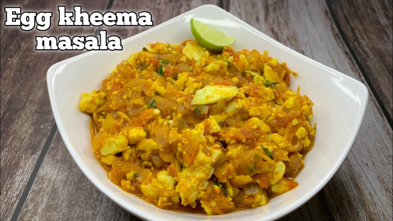 Egg kheema masala | Boiled egg kheema | Egg masala | Egg recipe