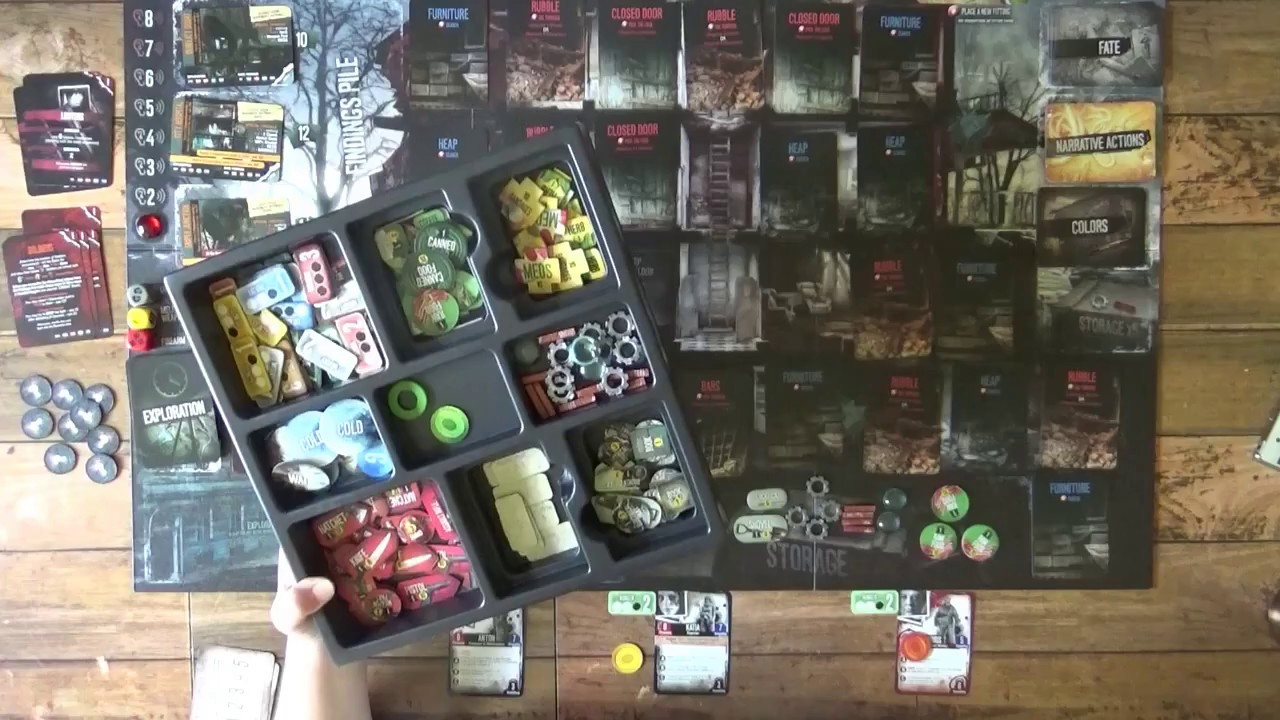 เล่นบอร์ดเกม This War of Mine เกมสงครามกลางเมือง