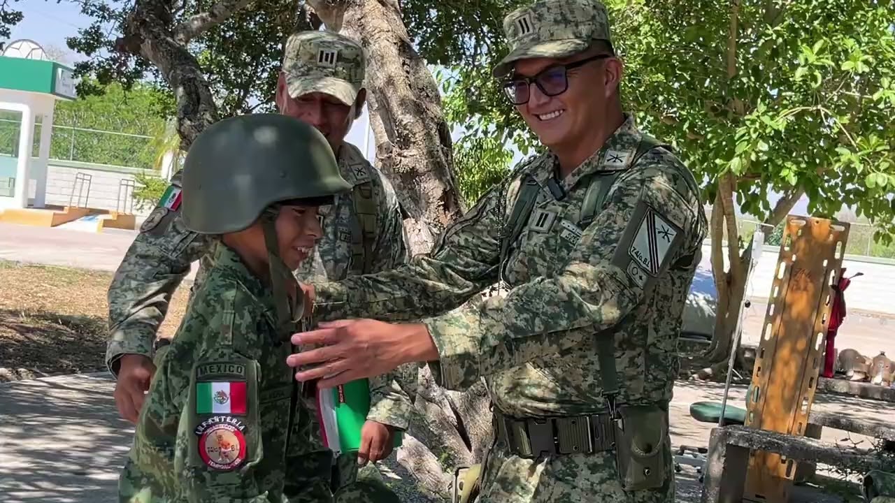 BRAYAN TOLENTINO ES: SOLDADO POR UN DÍA