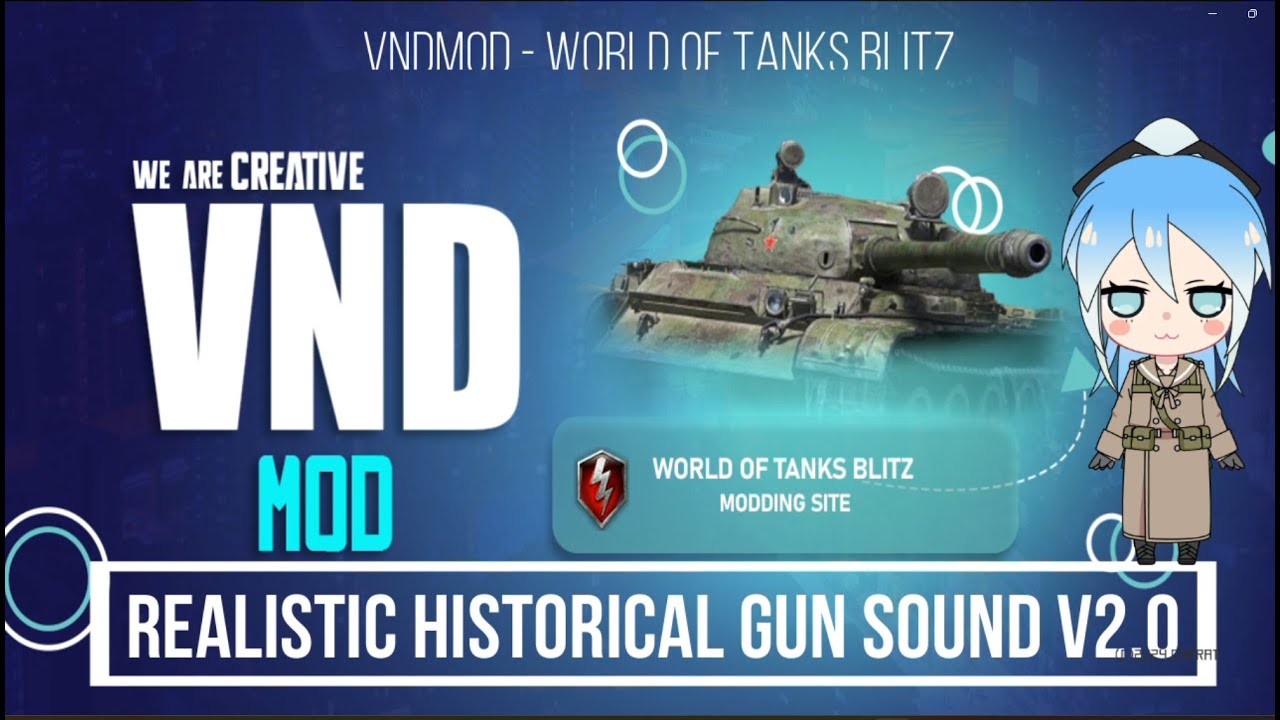 [SHOWCASE#12] REALISTIC HISTORICAL GUN SOUND V2.0 - WoT Blitz