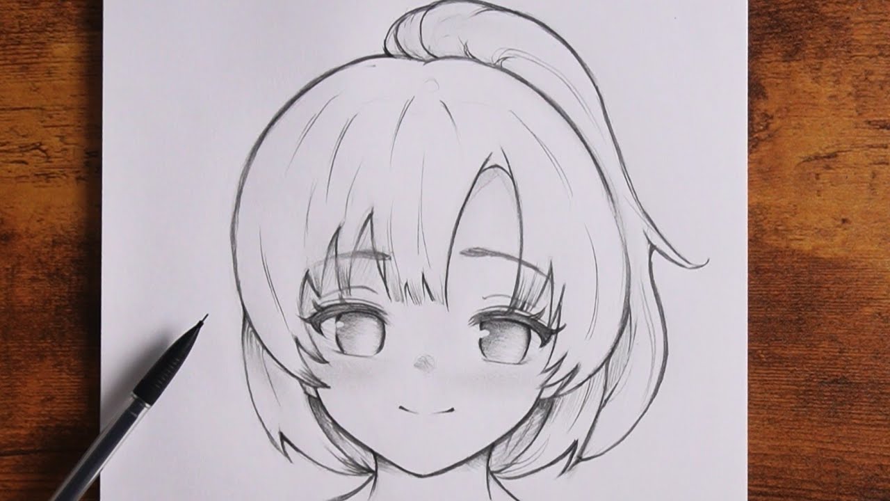 How to Draw Anime Girl | Easy Drawing Tutorial Step by step