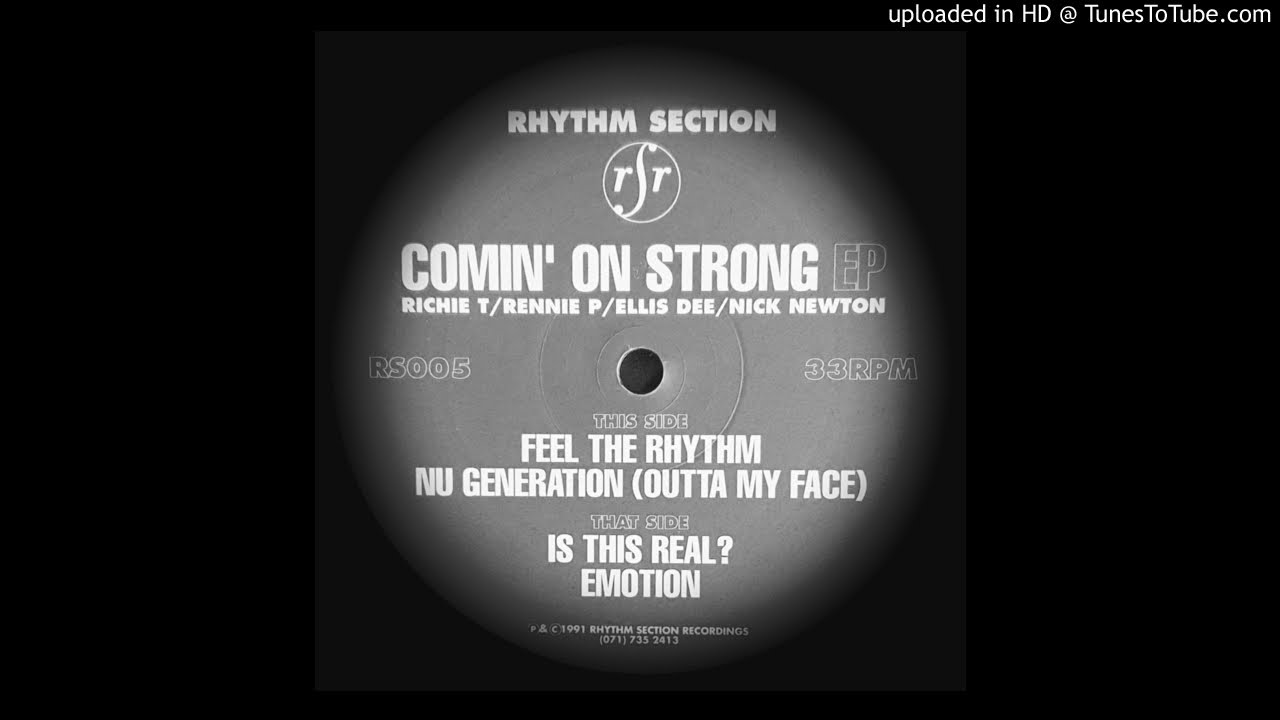 RHYTHM SECTION - NU GENERATION (OUTTA MY FACE)