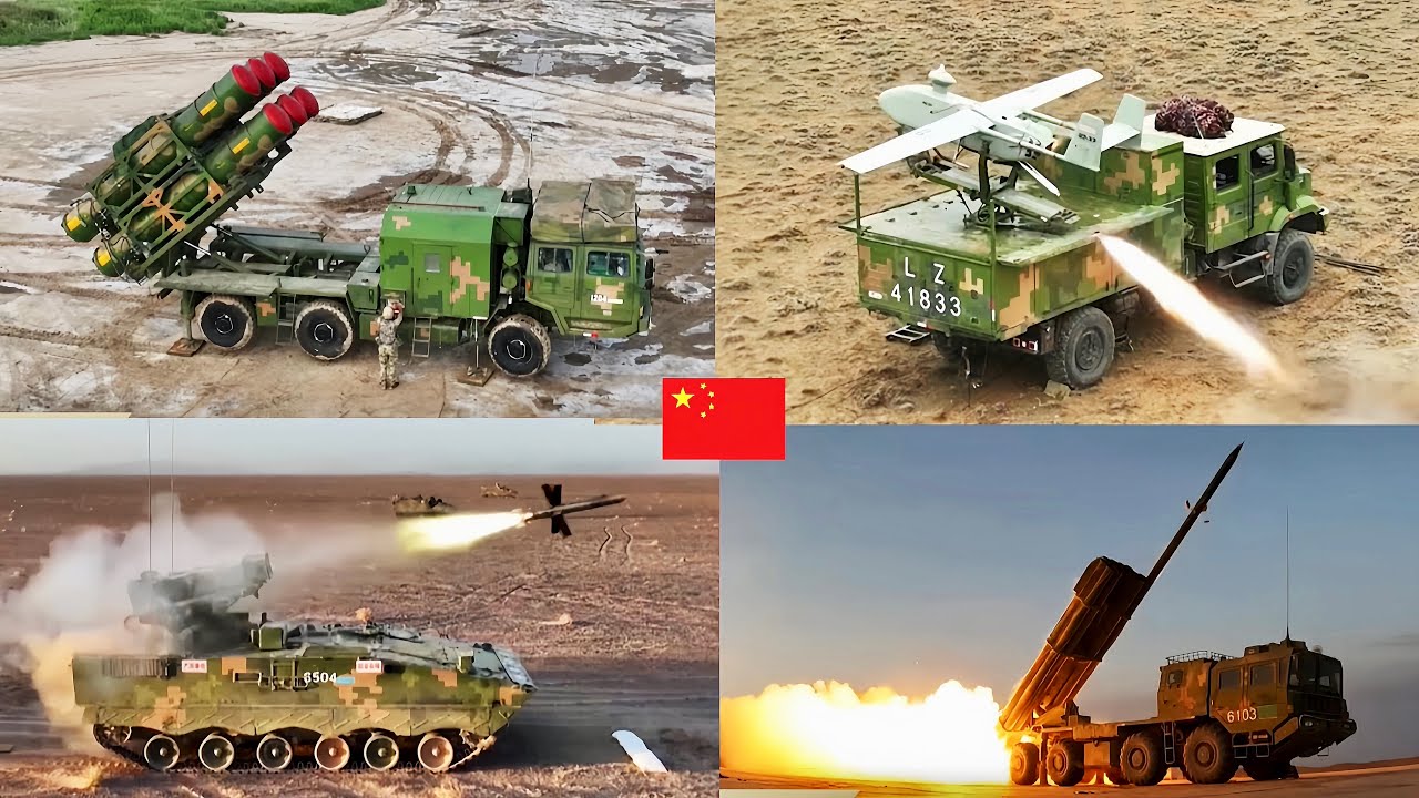 解放军反坦克战车、远程火箭炮精确打击训练；中国海军航空兵空降训练；探访海军航空大学舰载机训练基地；中国核潜艇作战演练；解放军两栖合成营渡海登陆作战演练…中国军事新闻/PLA /china/ News