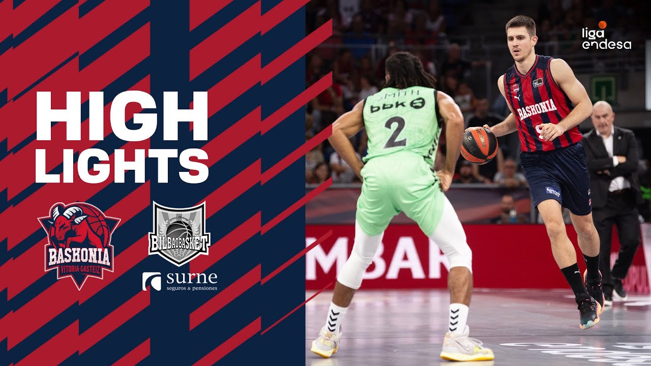 📹 Highlights | Baskonia 92 vs 72 Surne Bilbao Basket | ACB J.3