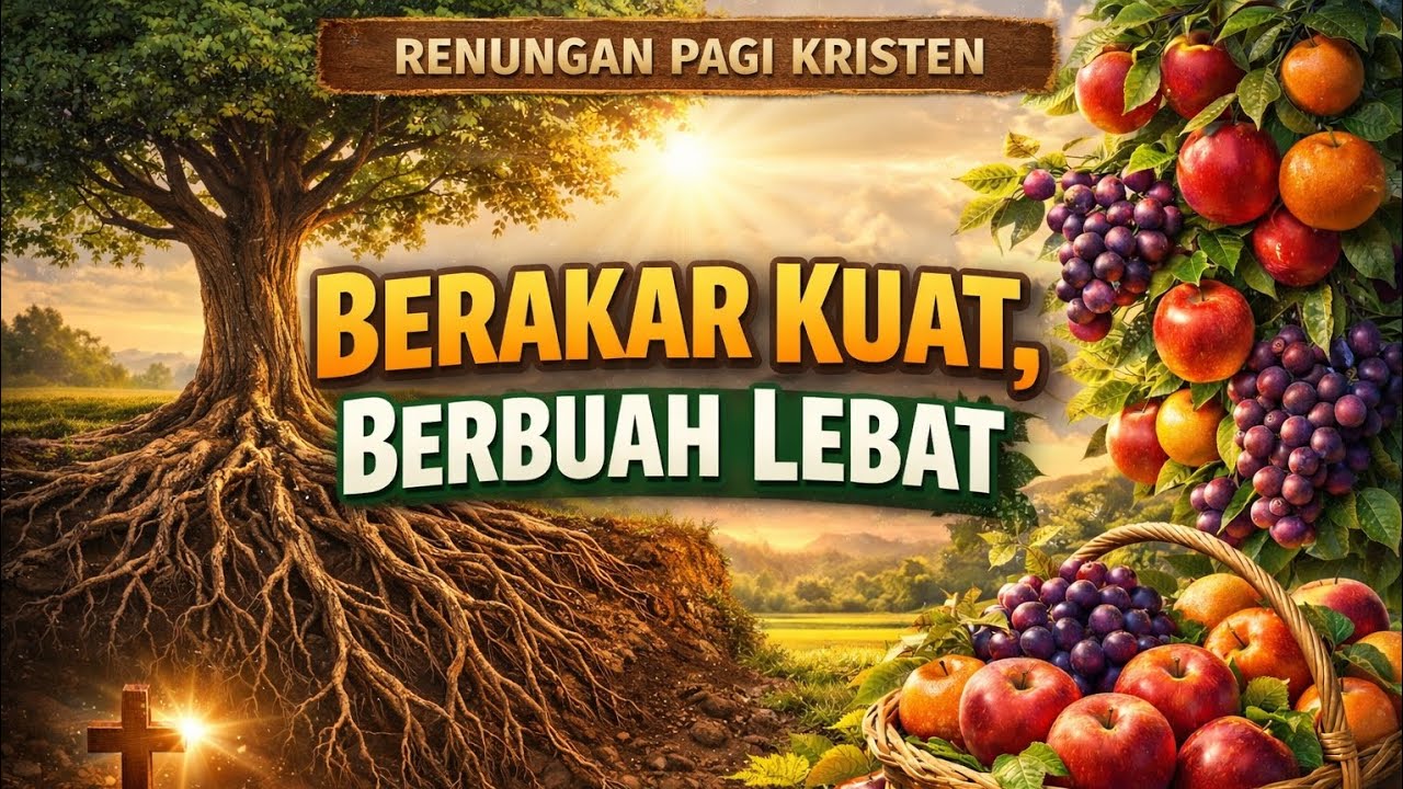 Akar yang kuat, Buah yang Lebat | Renungan dan Doa Pagi