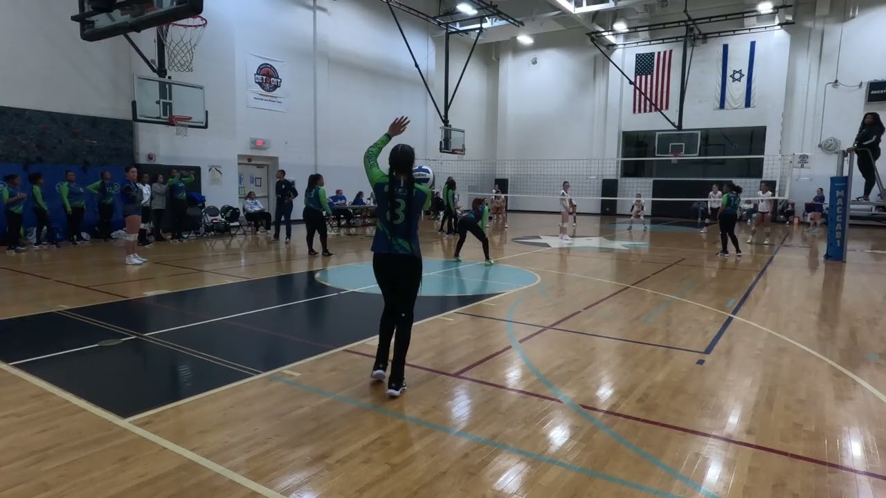 Detroit Dawgs VBC vs  Hitters Elite | Tournament 1 at The J – Detroit | Game 2 Sets 2