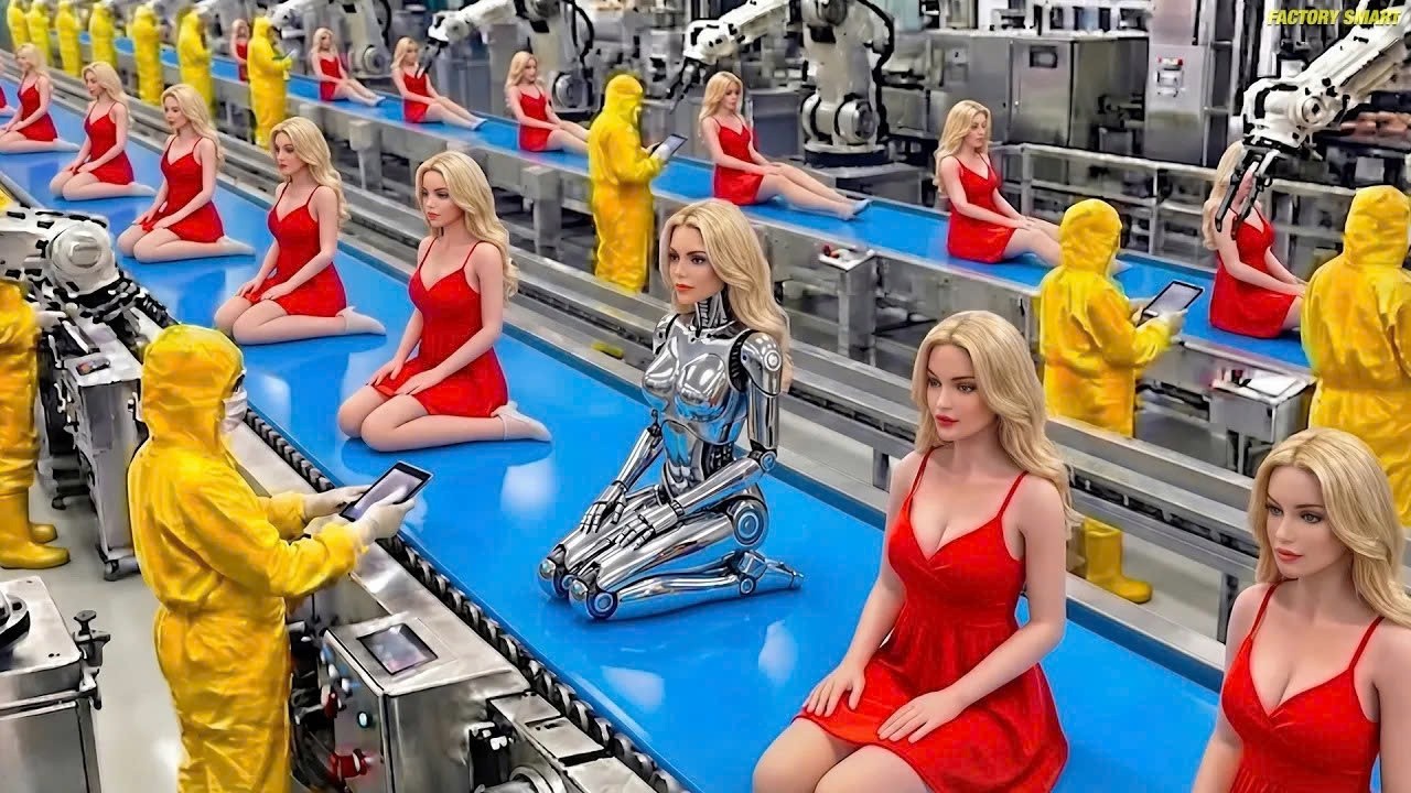 Inside USA's Ultra Realistic Silicone Doll Factory  From Liquid Silicone to Lifelike Humanoid Dol