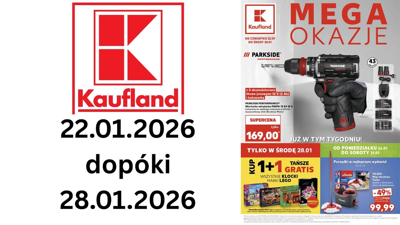 Broszura Kaufland dotycząca artykuł&oacute;w nieżywnościowych, 22 stycznia 2026 r. &ndash; 28 stycznia 2026 r.