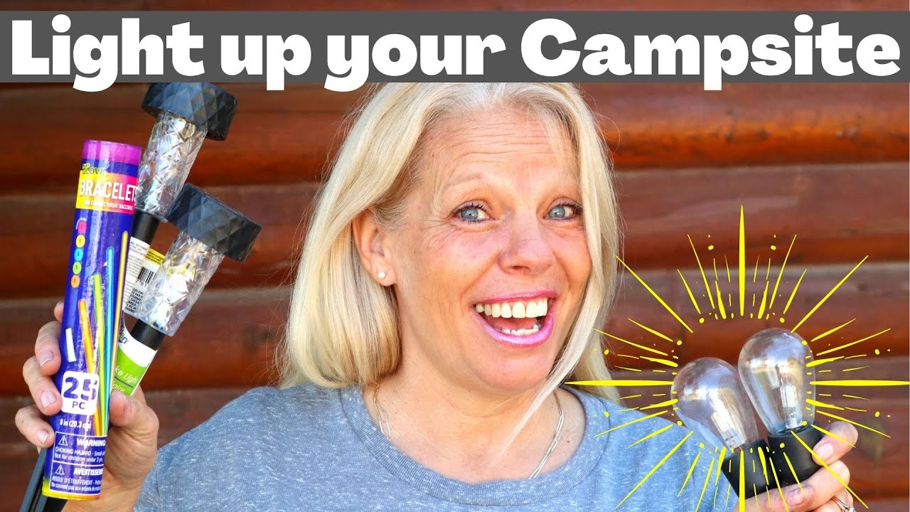 Light up Your Campsite- How to make it Fun Bright and Safe!