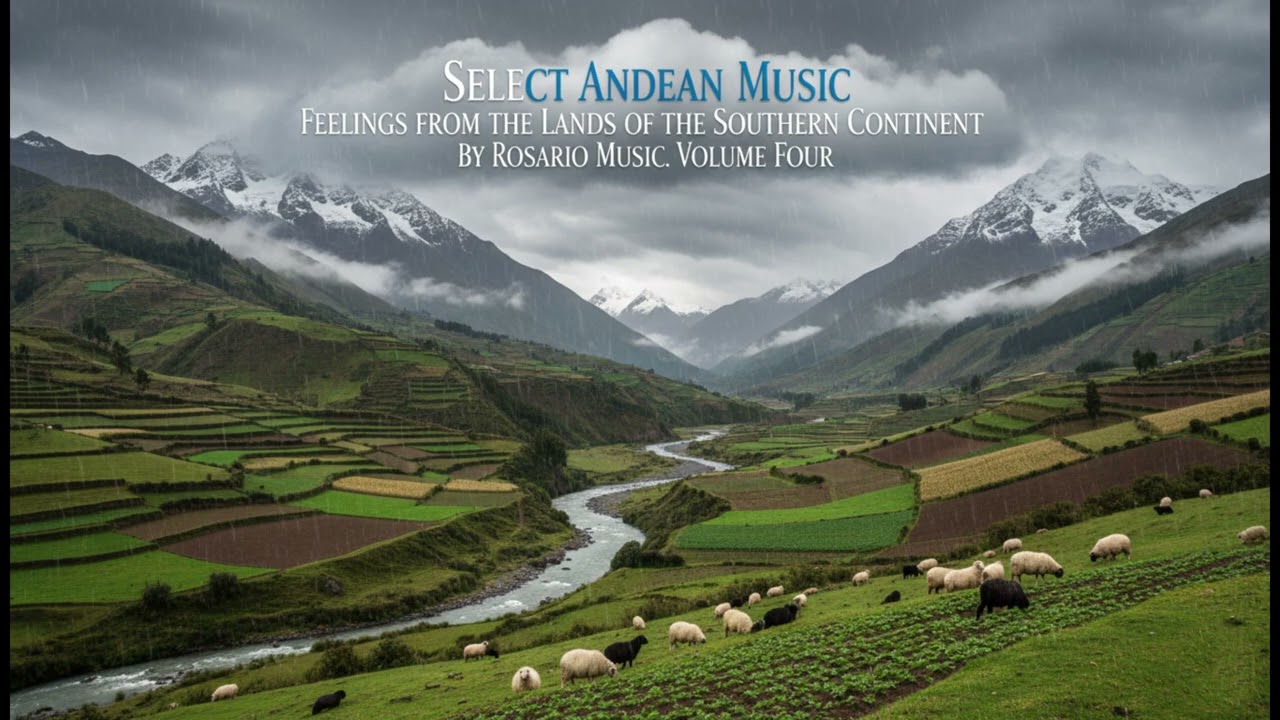 ANDEAN INSTRUMENTAL MUSIC WITH THE MELODIC MAGIC OF THE VOLCANOES VOLUME FOUR, BY ROSARIO MUSIC
