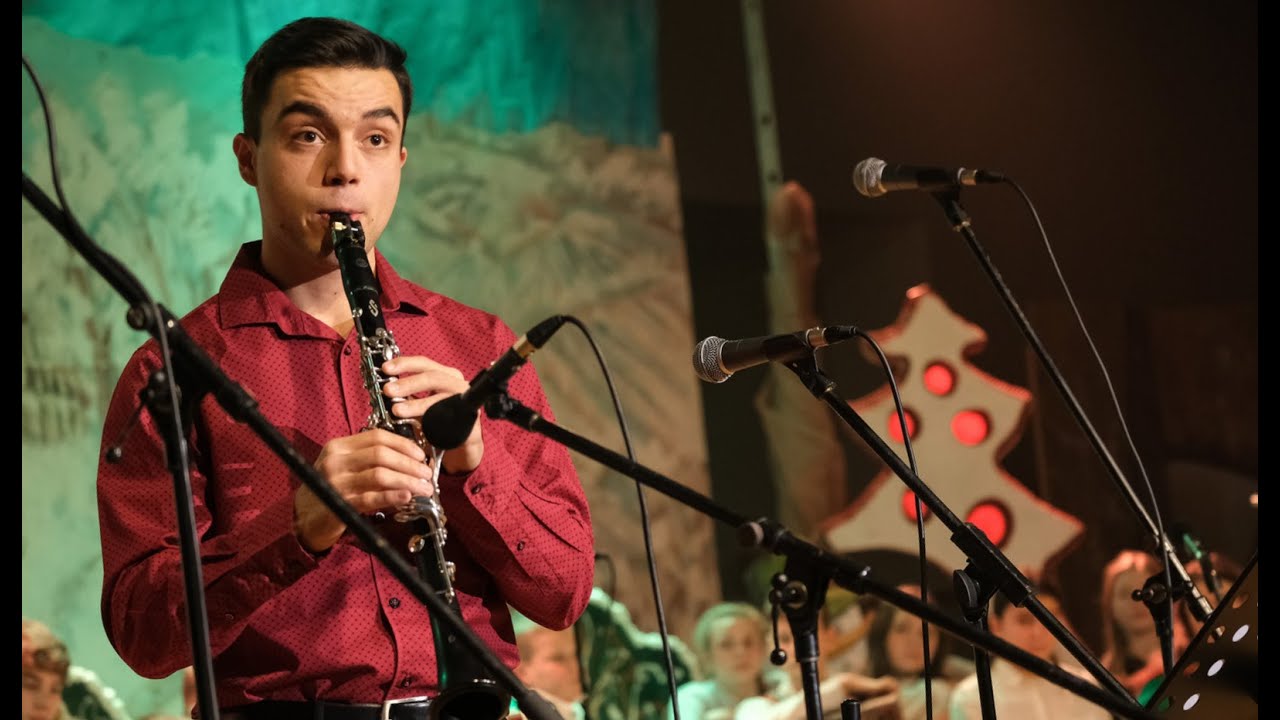 Pihalni orkester Krško in Matic Sotošek (solo klarinet) - Pastirček (v živo)
