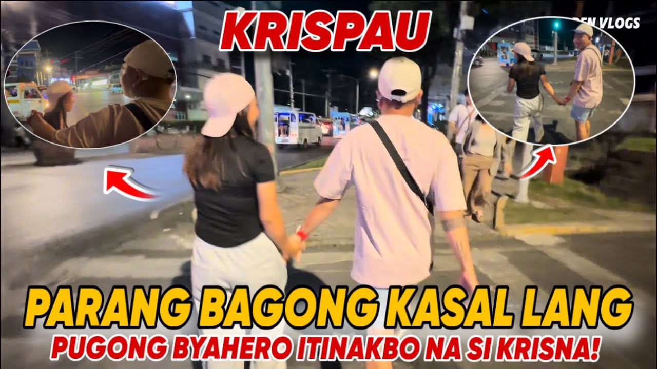 KRISPAU PARANG BAGONG KASAL | KIKILIGIN KA SA KANILA PUGONG BYAHERO ITINAKBO NA SI KRISNA #pbteam 