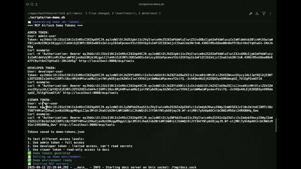 MCP Airlock - Zero-Trust Gateway for AI Assistants
