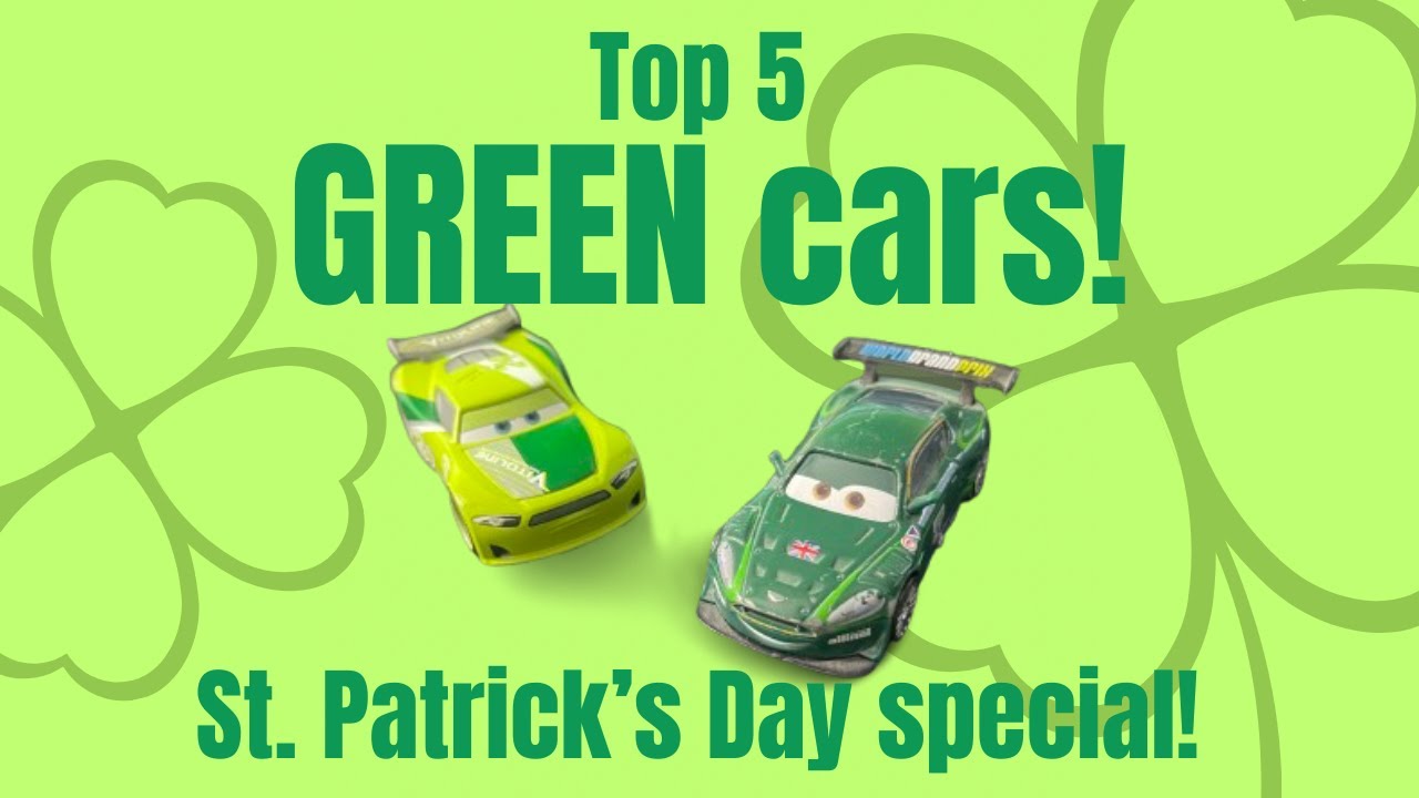 Top 5 favorite green cars! (St. Patrick's Day Special)