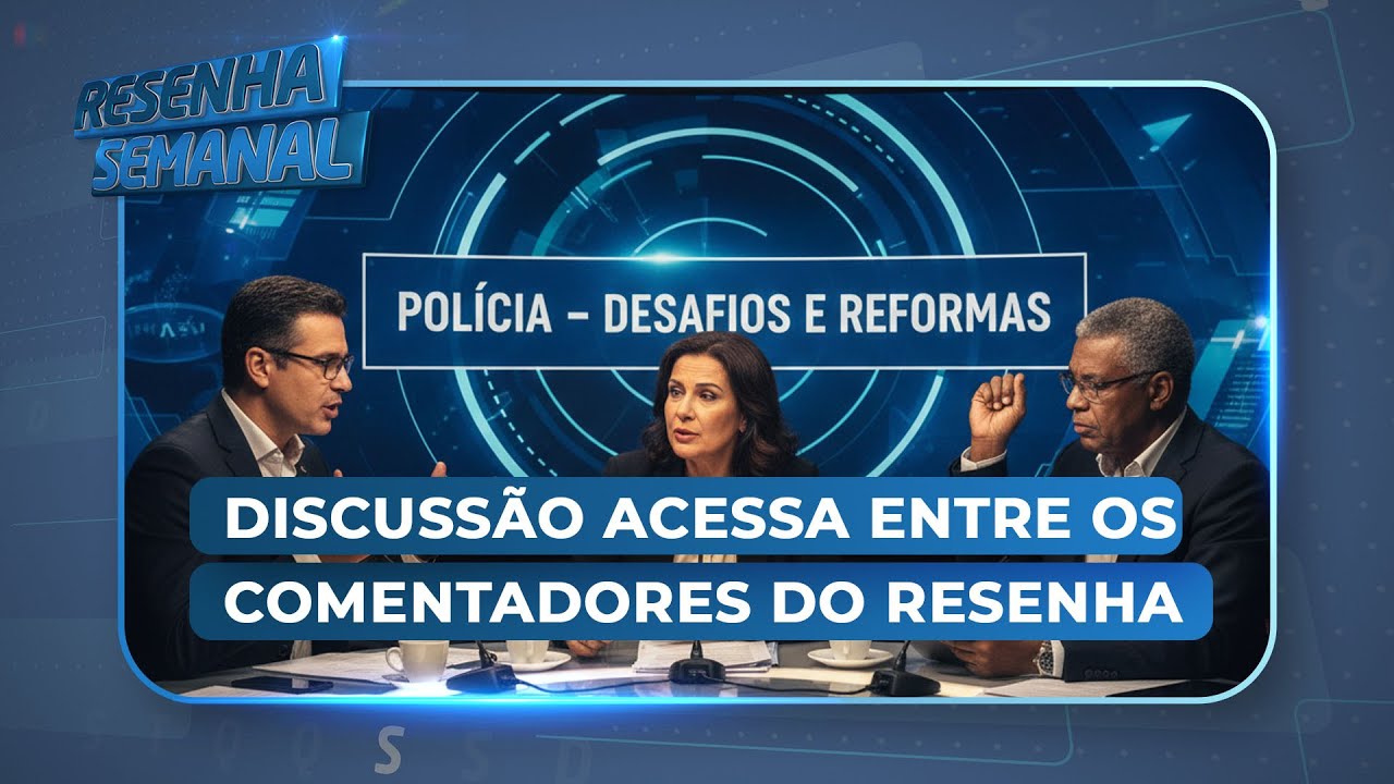 #ResenhaSemanal: Discussão acessa entre os comentadores Mussa, Gundana e Muelega sobre a polícia
