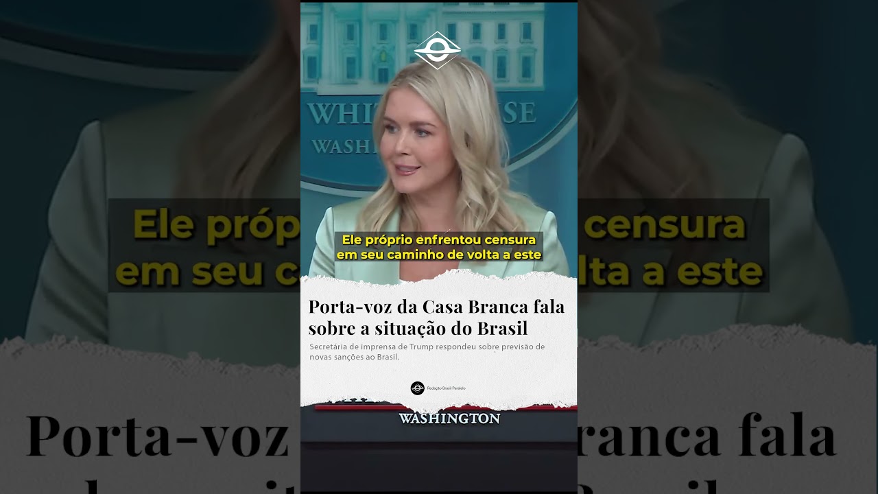 Porta-voz da Casa Branca fala sobre o Brasil