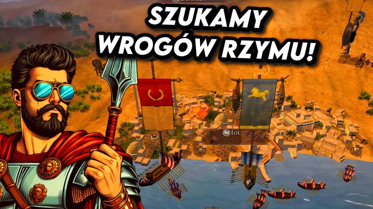 [#8] Kampania AFRYKAŃSKA! | MEGAKAMPANIA RZYMU - LEGENDARNY