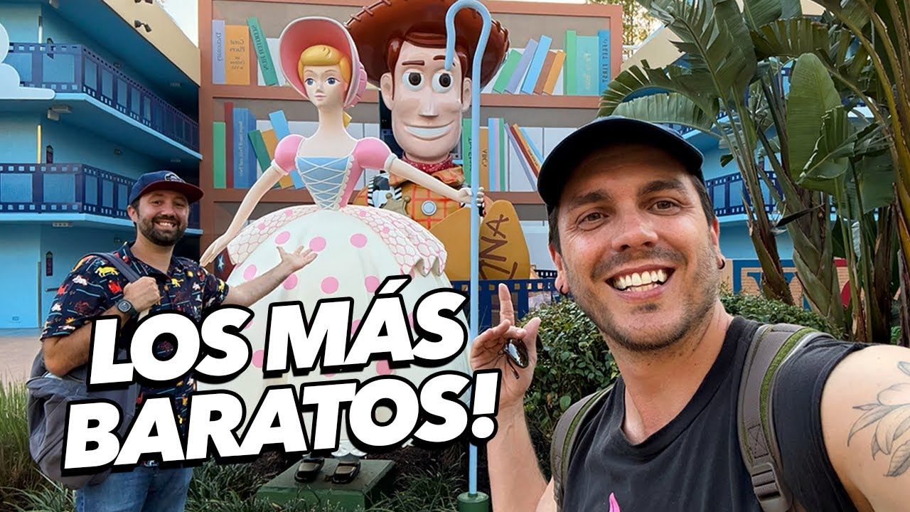 Los 3 hoteles más BARATOS de Disney World | All-Star Resorts