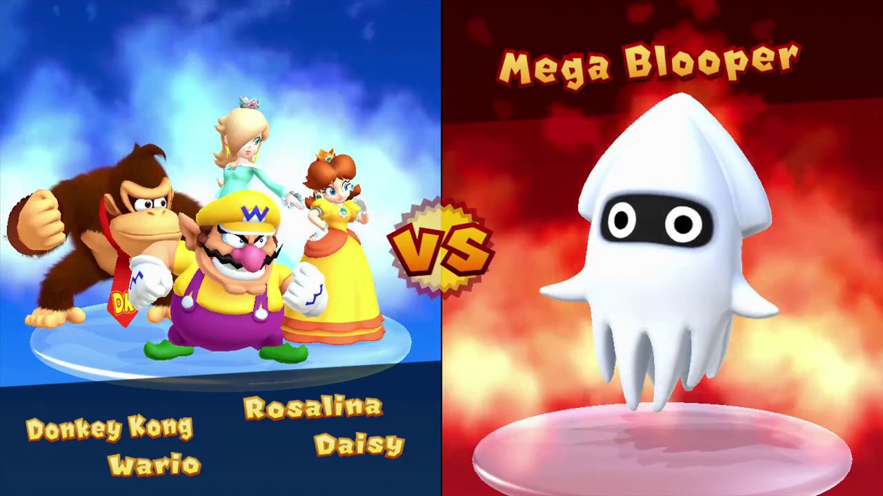 Mario Party 10 Mario Party #57 Donkey Kong vs Rosalina vs Wario vs Daisy Mushroom Park Master
