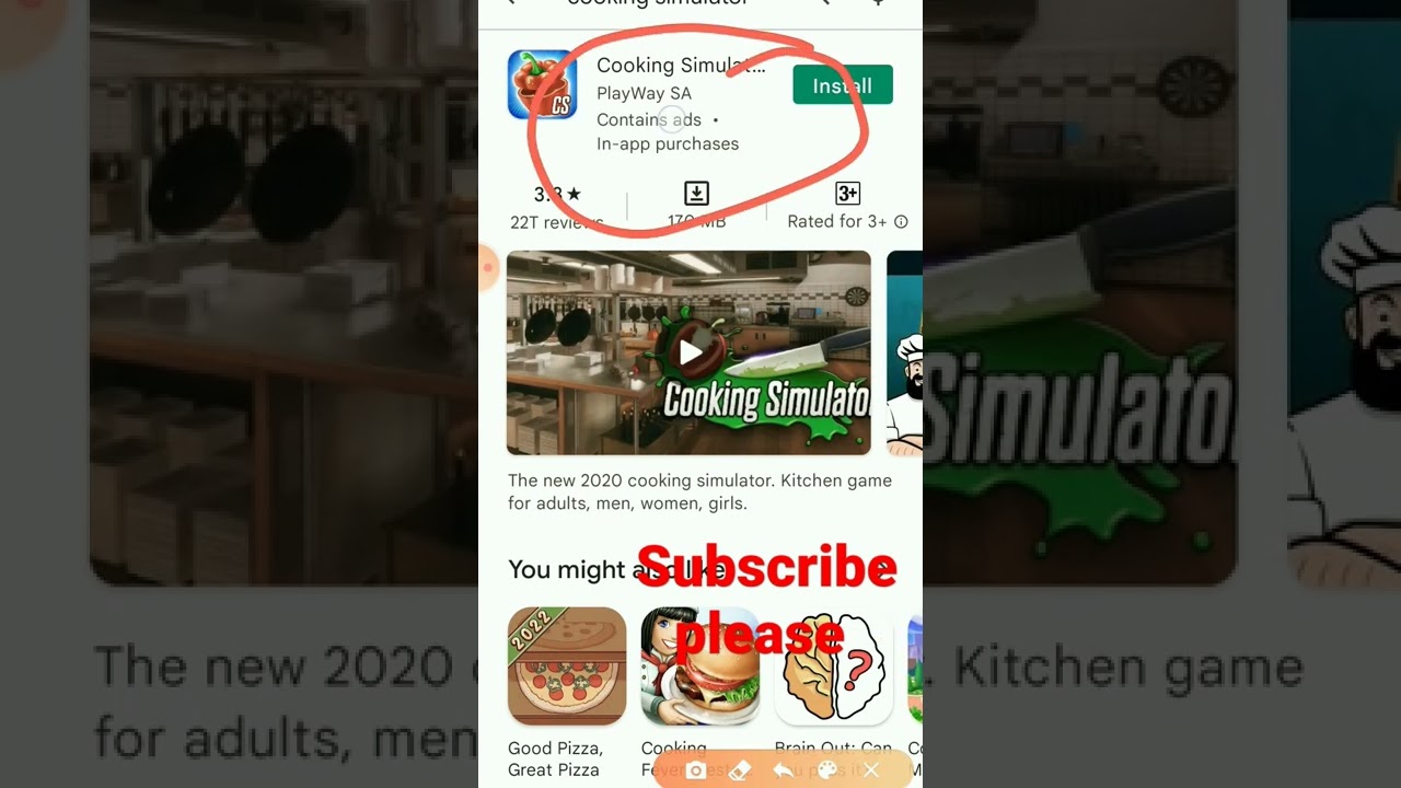 cooking simulator for android 🔥🔥 || @techno_gamerz 