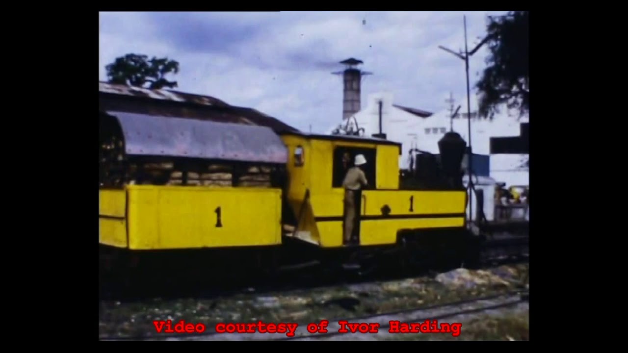 Sugar Mill Railways in Kediri in 1973