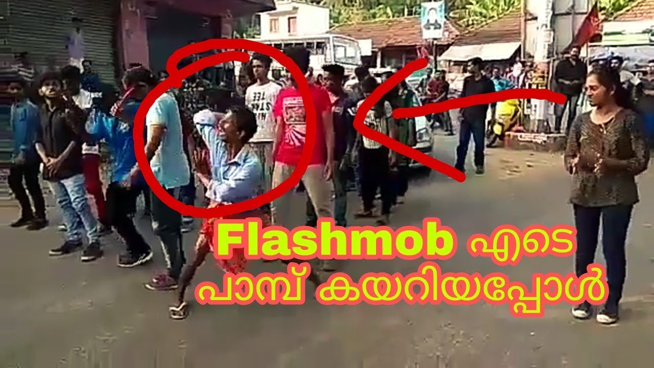 Flashmob എടെ പാമ്പ് കയറിയപ്പോൾ | ft @sebootty comedy #funny