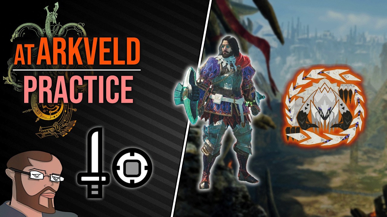 MH Wilds | Sword and Shield AT Arkveld Practice [Solo]