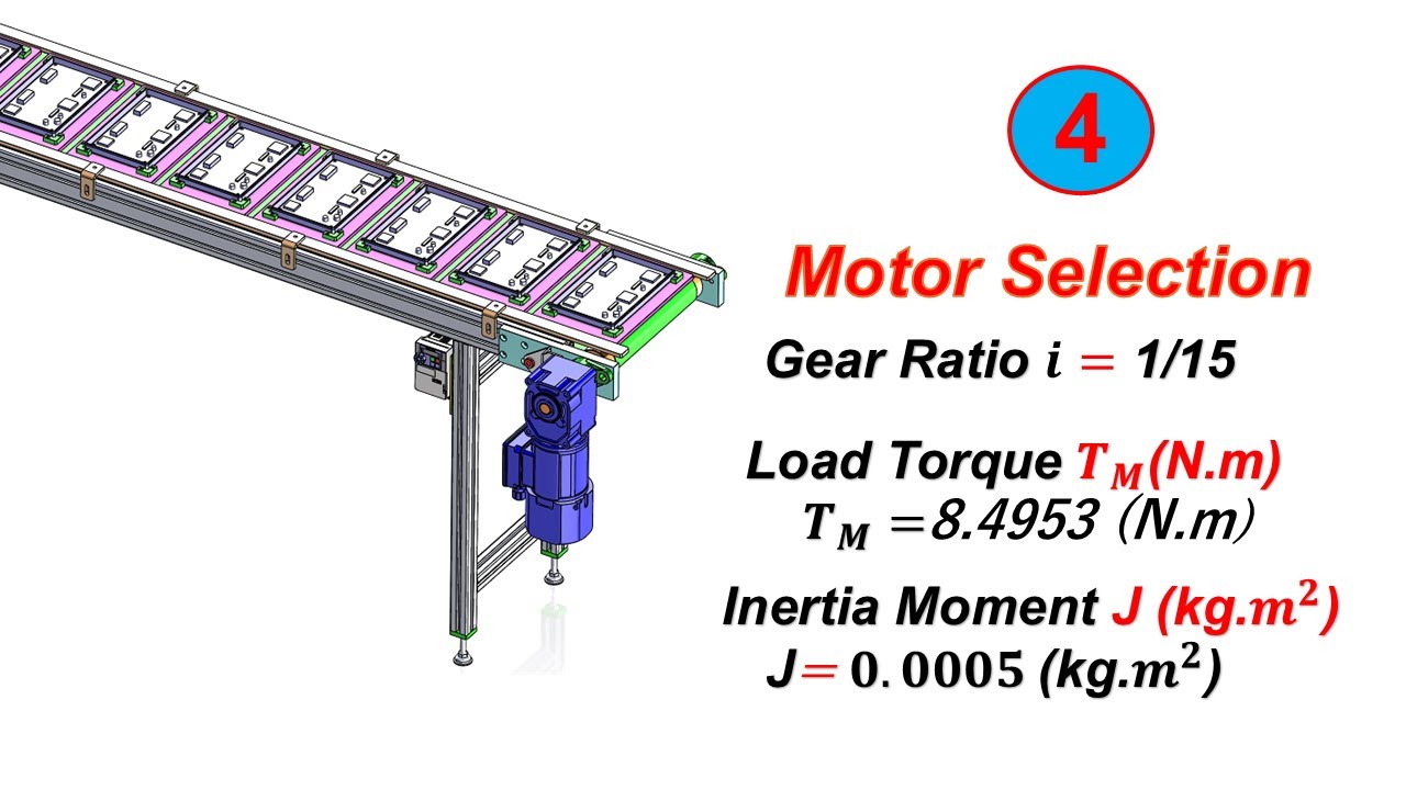 SOLIDWORKS - [Механическое проектирование] Tinh toán lựa chọn Motor-04