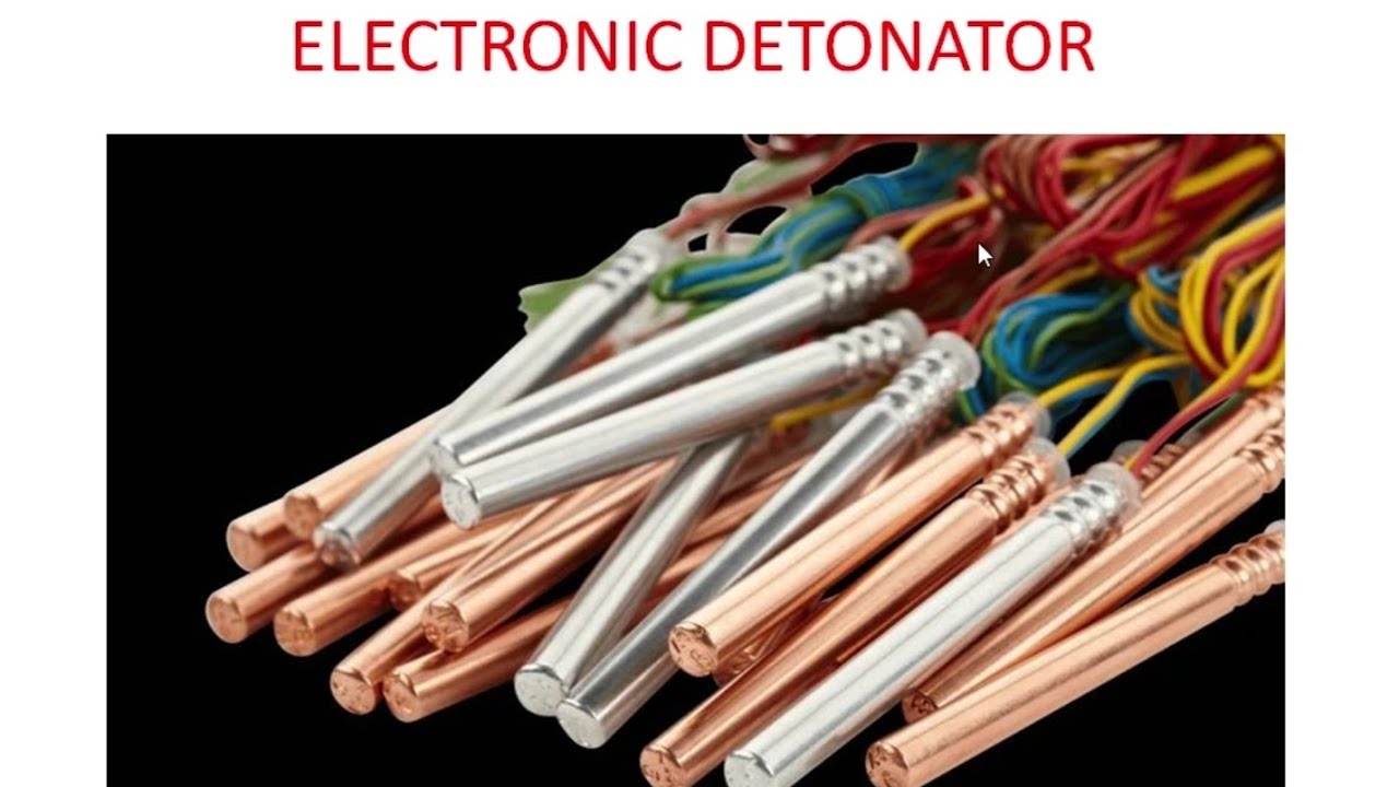 DETONATOR ELECTRIC DETONATOR ELECTRONIC DETONATOR DELAY DETONATOR