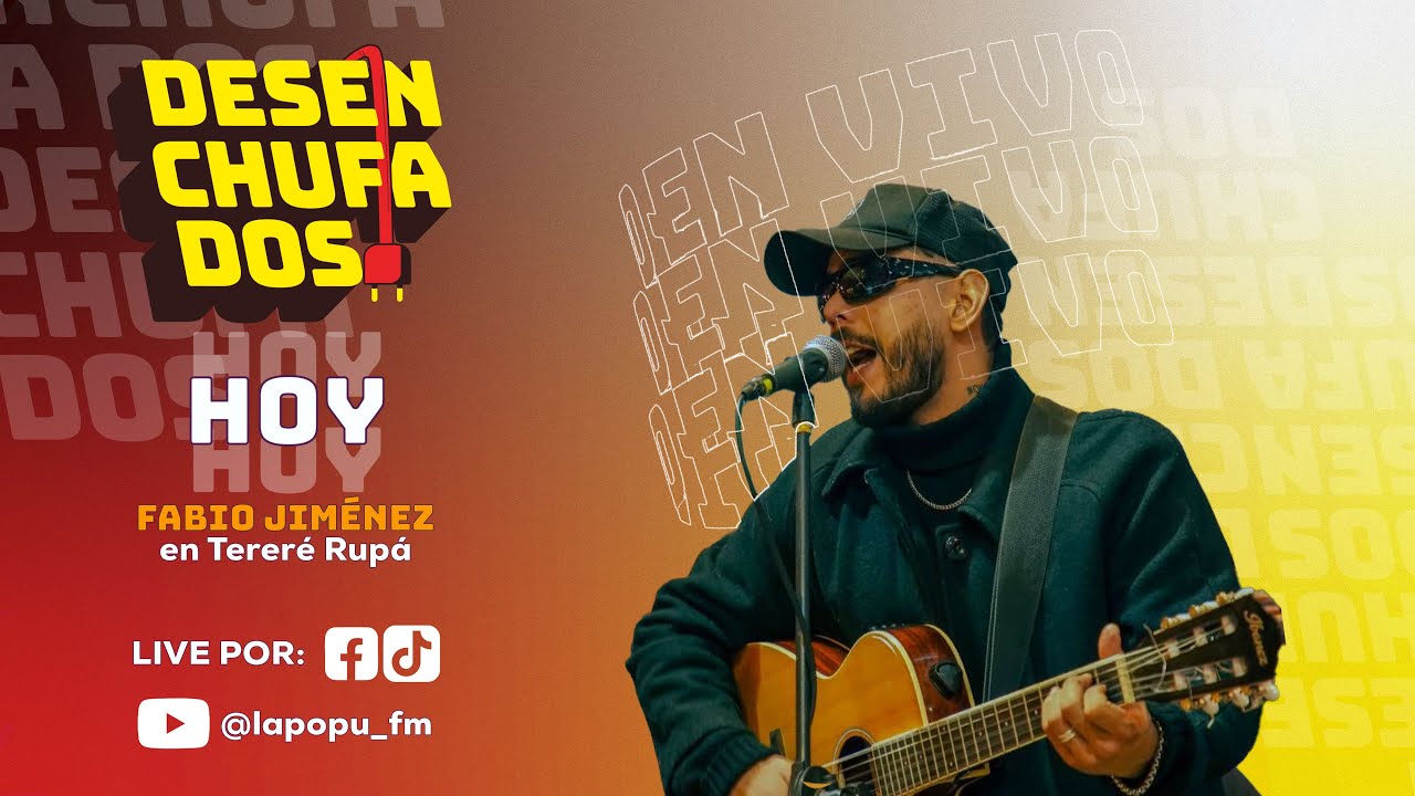 #Desenchufados - Fabio Jiménez - 21/11/2025