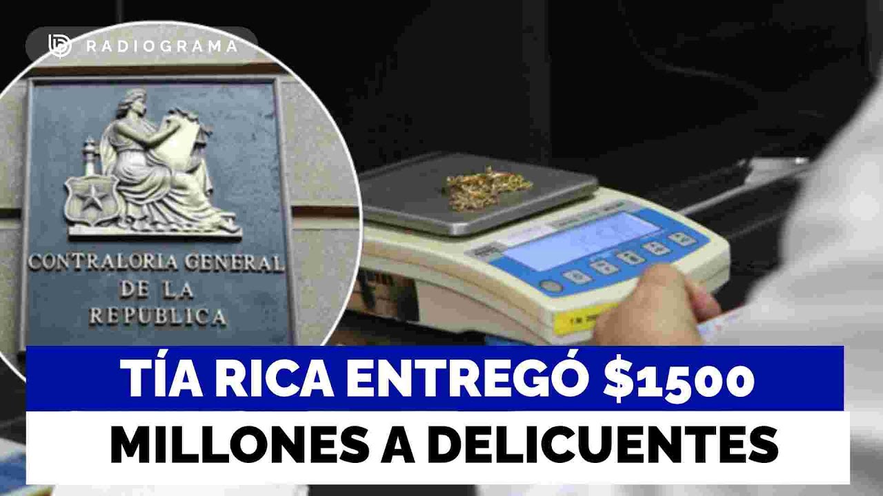 Contralor&iacute;a: T&iacute;a Rica entreg&oacute; $1.500 millones a delincuentes que empe&ntilde;aron especies robadas