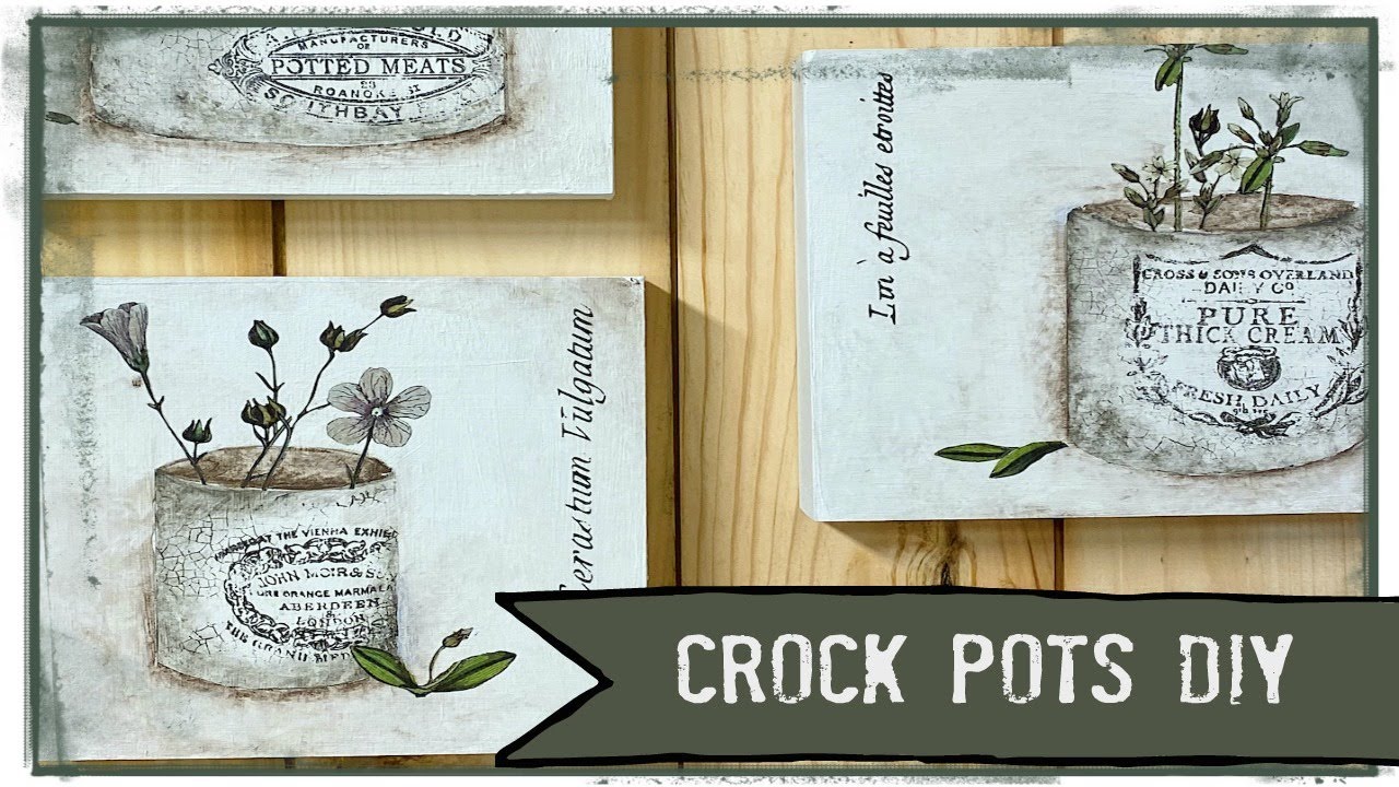 Crockery Stamp Art Panel at ellen j goods