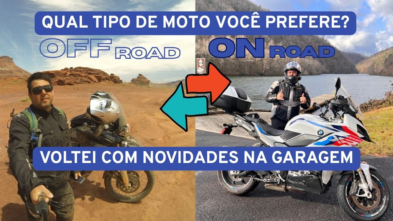 OFF-ROAD ou ASFALTO? O dilema da minha nova garagem nos EUA!