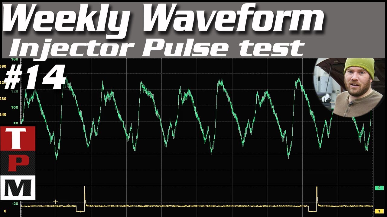 Weekly waveform 14 - Fuel rail pulse test