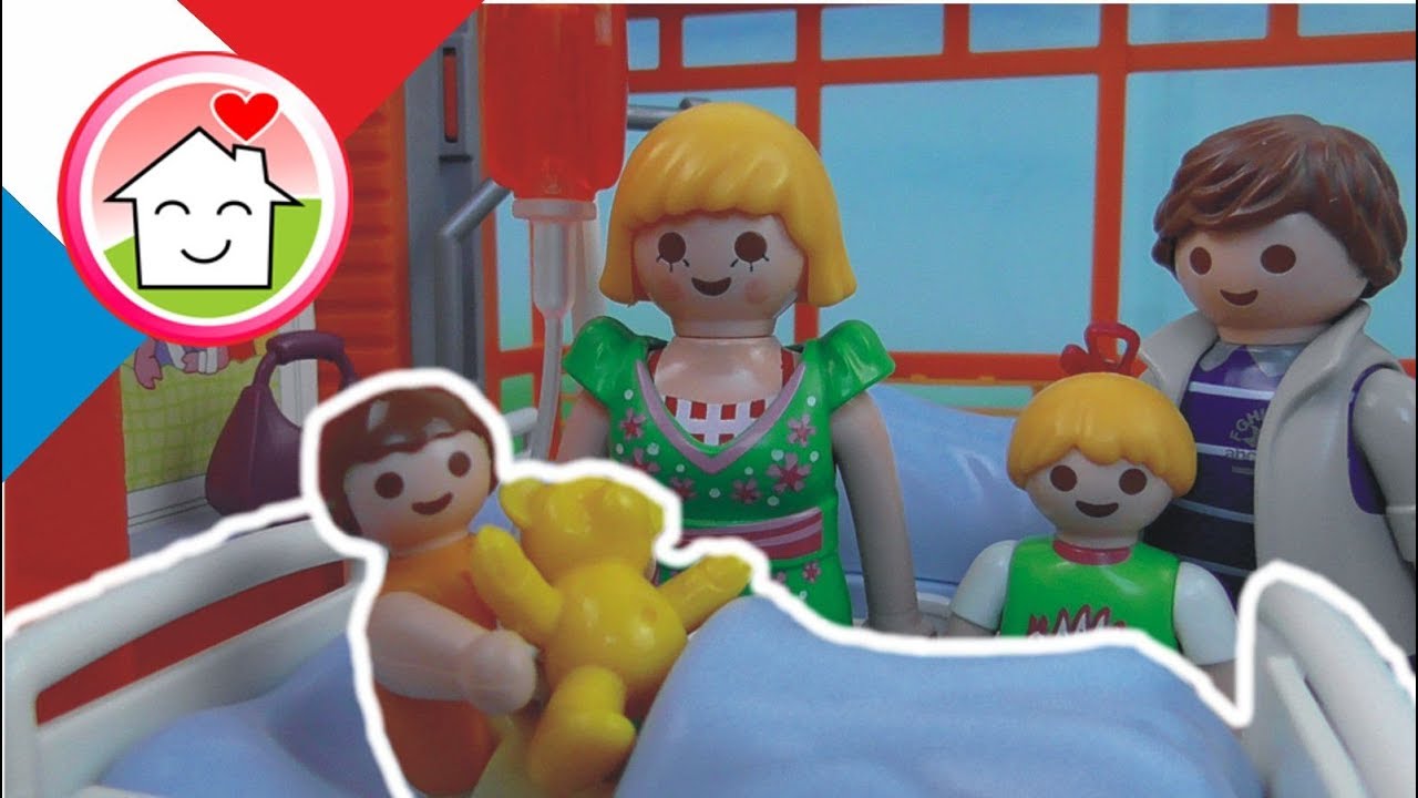 Playmobil en français Anna à l´hopital - La famille Hauser