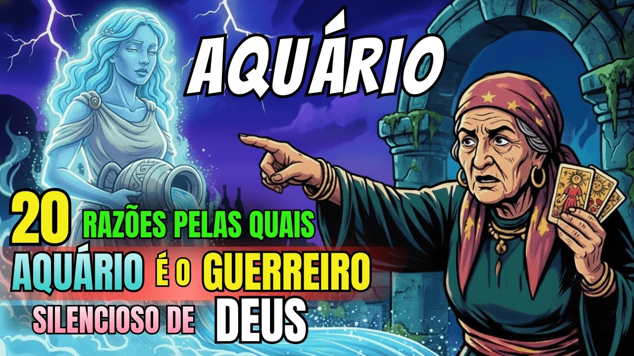 20 RAZÕES PELAS QUAIS AQUÁRIO SE DESTACA COMO O GUERREIRO SILENCIOSO DE DEUS ♒