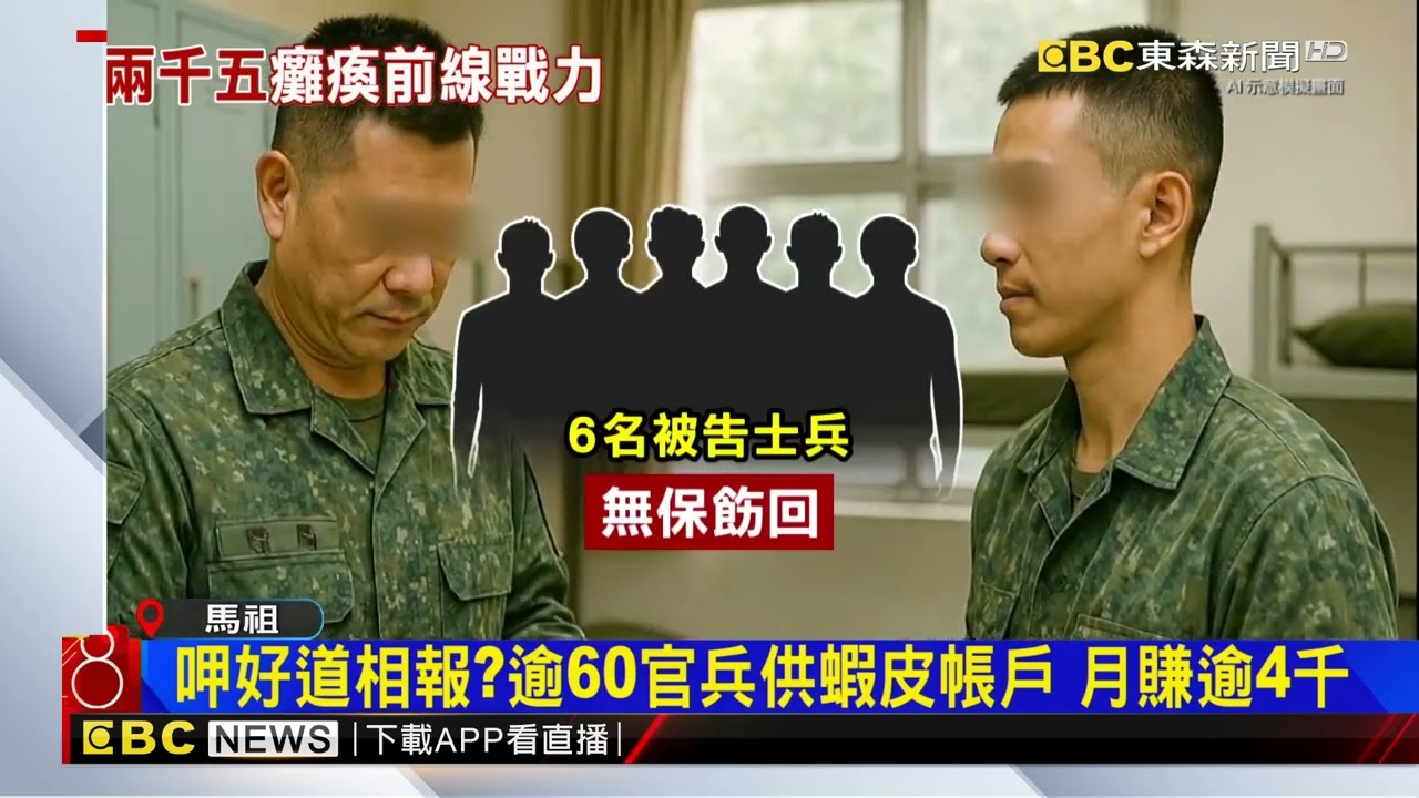 詐團滲透國軍！逾60官兵「出租」蝦皮帳戶每月爽賺上千@newsebc