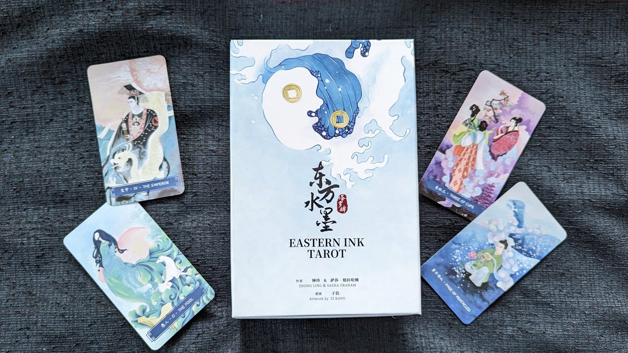 🌸 Eastern Ink Tarot, doux et poétique (review, video)