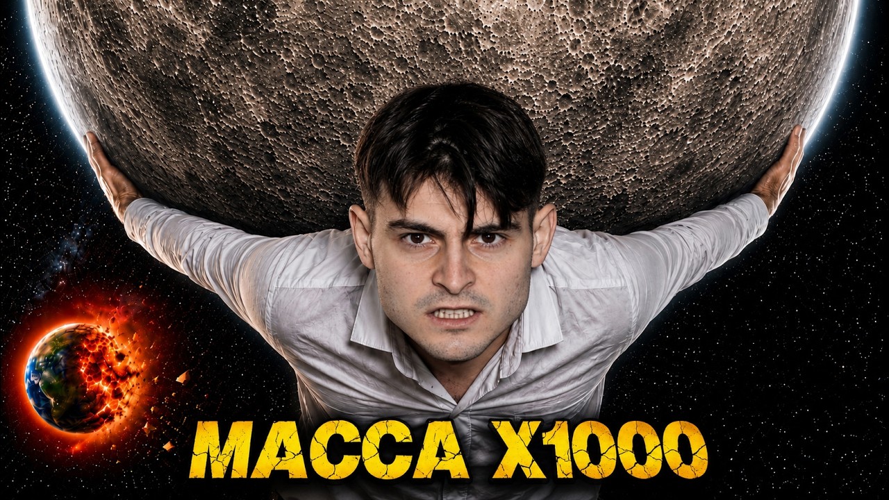 ЧТО, ЕСЛИ Луна станет в 1000 раз тяжелее?