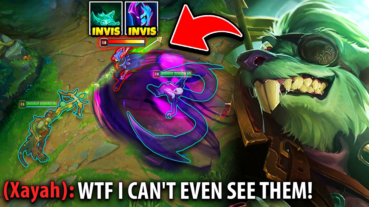 WE PLAYED THE MOST ANNOYING BOT LANE IN EXISTENCE! (DOUBLE INVISIBLE)