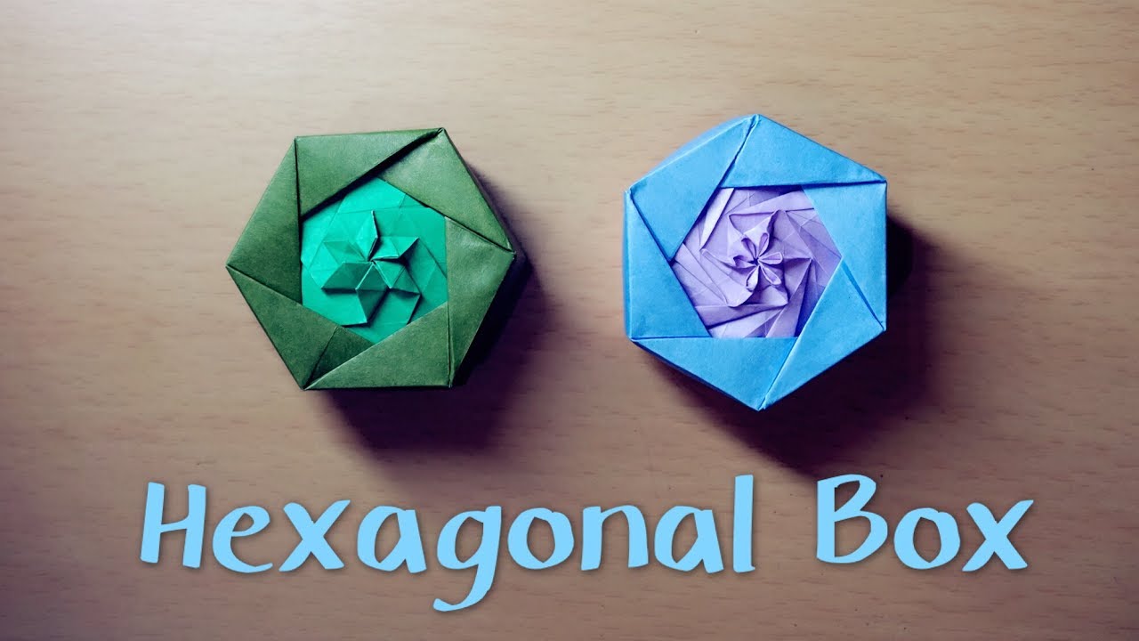 [Hello Malinda] Origami Tutorial: Hexagonal Box (Tomoko Fuse)｜折纸教程：六角盒子（布施知子）