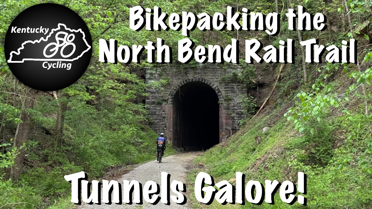 Bikepacking the North Bend Rail Trail: Tunnels Galore!
