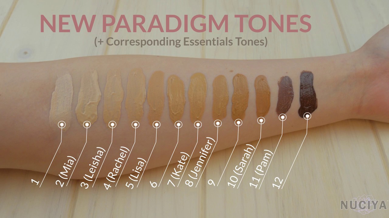 Sappho New Paradigm and Essentials Vegan Liquid Foundations