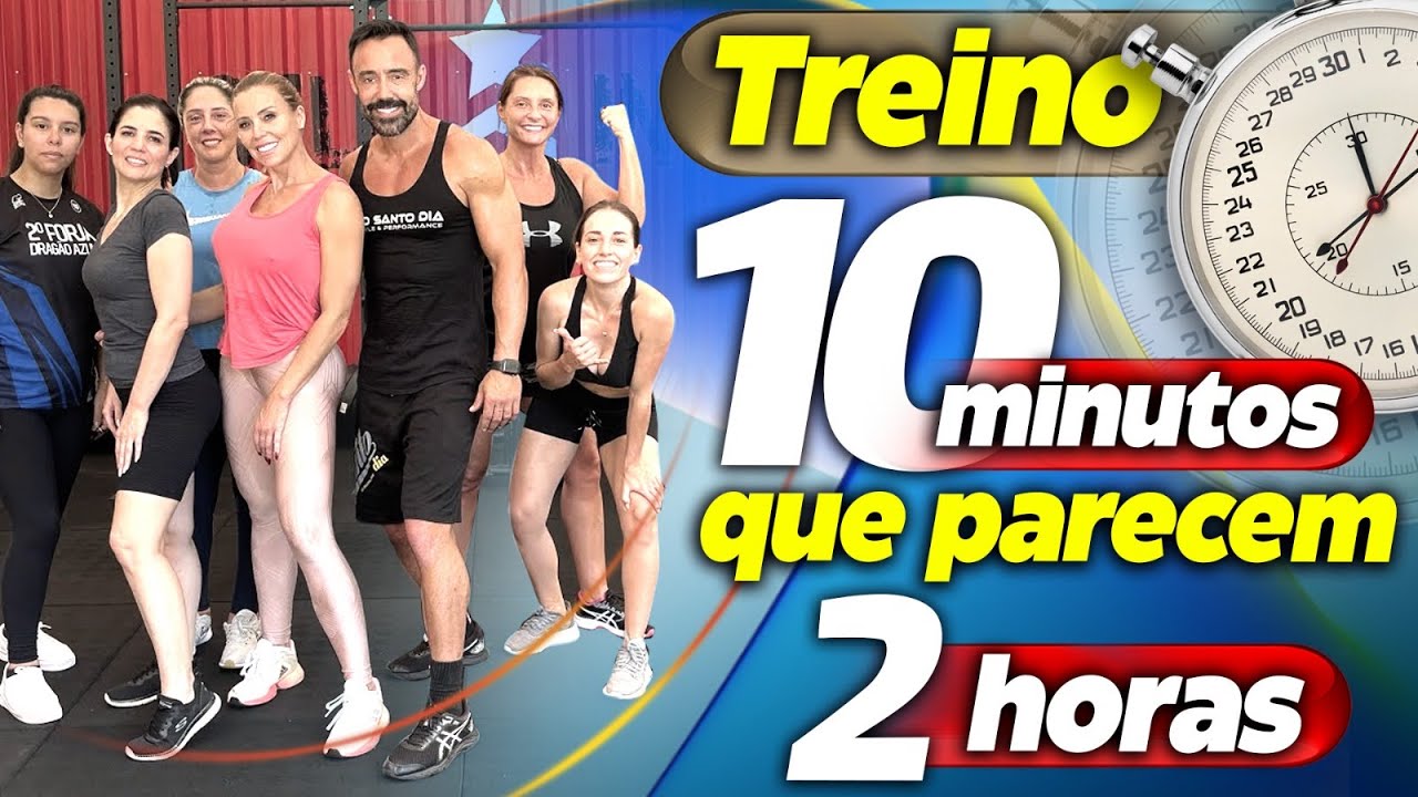 TREINÃO COMPLETO de 10 MINUTOS que parecem 2 HORAS!