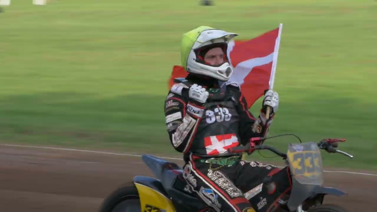 Sandbahnrennen MSC Eichenring Scheeßel. August 2023, FINALE!  Langbahn WM. Egon Müller kommentiert!