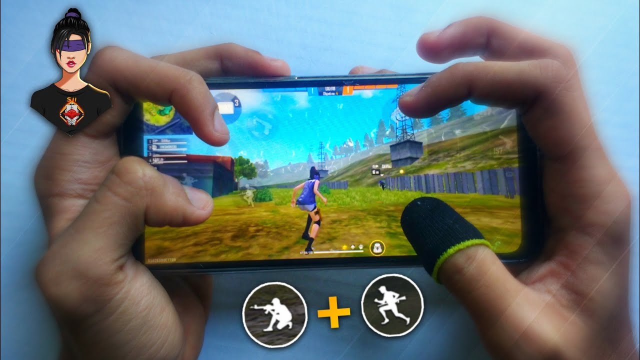 Como fazer a agachadinha do apelapato no Mobile Passo a Passo + Handcam (Muito Fácil) 🦆🇧🇷