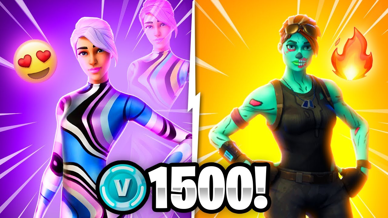 10 MELHORES SKINS MAIS TRYHARDS DE 1500 VBUCKS! (Sweaty Skins)